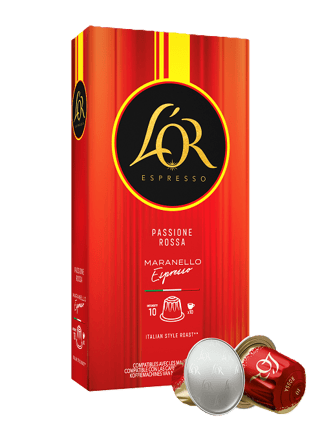 8711000579022 LOR Ferrari Espresso Maranello Front Left With Capsules Updated