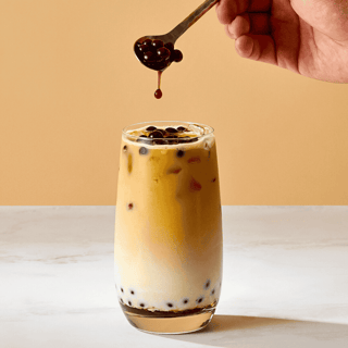Iced Bubble Latte